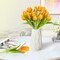 Tulips Artificial Flowers Bulk Faux Bouquets 12” Stems Fake Flowers Wedding Centerpiece Decoration Office Indoor Home Decor, 14 pcs